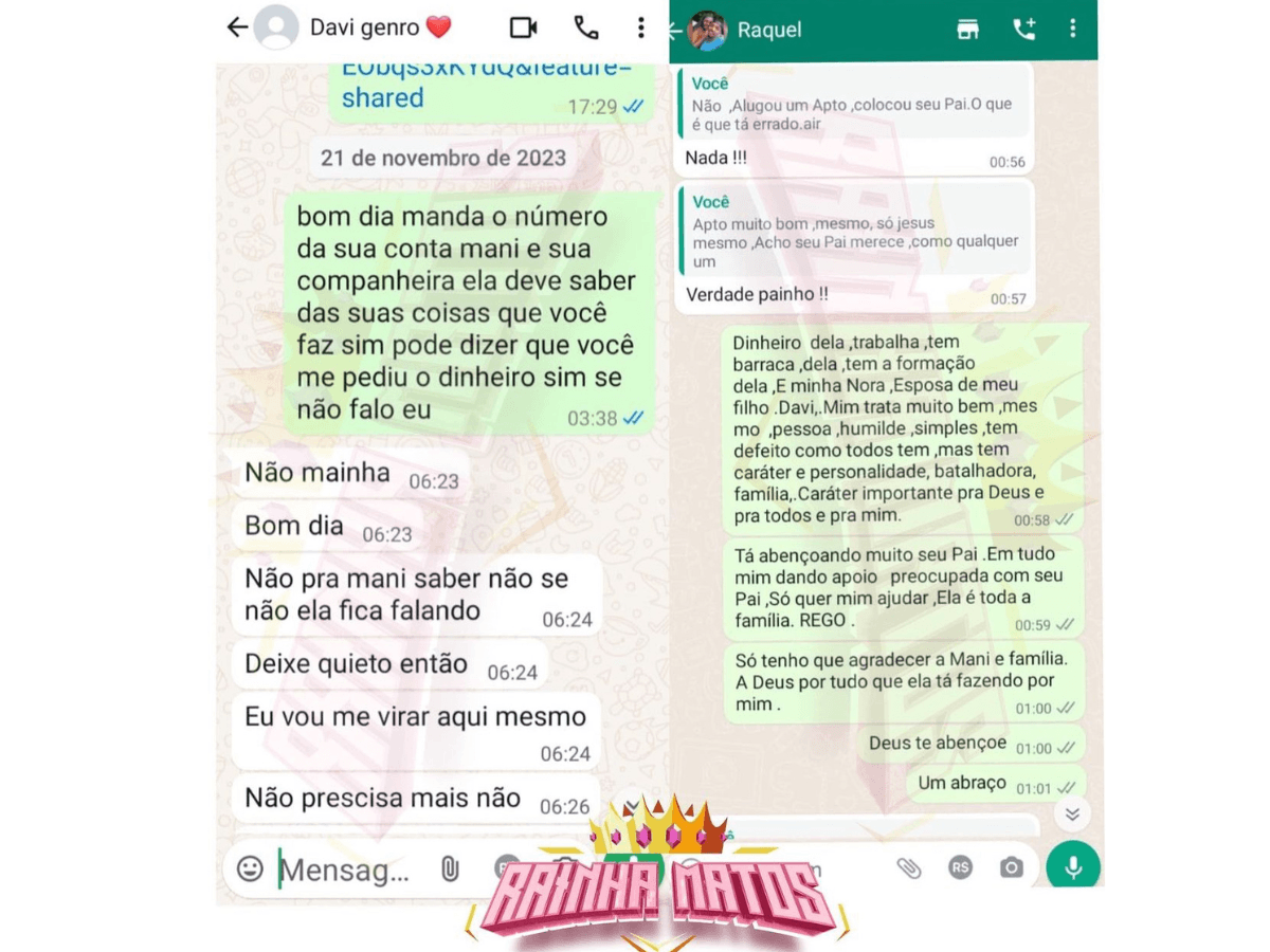 Davi Brito e Mani Rego
