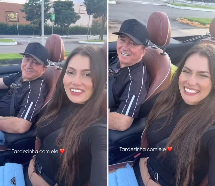 Amado Batista define data do casamento com sua namorada, 50 anos mais jovem Amado Batista define data do casamento com sua namorada, 50 anos mais jovem